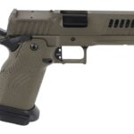 Fierce Firearms FGZ-9-C-GB-CS Grizz Commander 9mm Luger 10+1 4.25" Black Bull Barrel, Optic Ready/Serrated Slide, OD Green Cerakote w/Black Controls Steel Frame w/Accessory Rail, RMR Footprint 2 193945