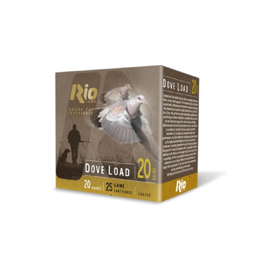 RIO RDL208 DOVE LOAD 20G 2-3/4 8 25/10 3 RIO RDL208 DOVE LOAD 20G 2-3/4 8 25/10