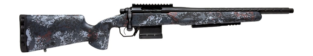 Horizon Firearms HRF-VBL-450B-16R Vandal Bloodline 450 Bushmaster 16.50" SOCOM Black Big Pins Fluting/Threaded Barrel, SOCOM Black Receiver w/Picatinny Rail, Arca Rail Forend, Iota EKO Carbon Fiber St 3 Horizon Firearms HRF-VBL-450B-16R Vandal Bloodline 450 Bushmaster 16.50" SOCOM Black Big Pins Fluting/Threaded Barrel, SOCOM Black Receiver w/Picatinny Rail, Arca Rail Forend, Iota EKO Carbon Fiber St