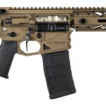 Nemo Arms BL-556-8P Battle-Light 5.56 NATO 30+1 8" Black Threaded Barrel, Burnt Bronze Aluminum Receiver w/Picatinny Rail, M-LOK Handguard, Black Polymer SB Tactical SBA3 Brace, Magpul MOE Grip, Ambi 2 195191