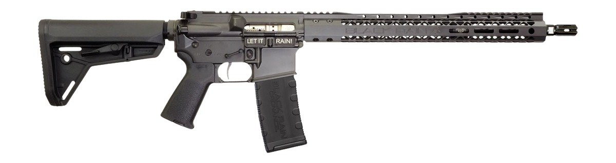 Black Rain Ordnance SSP300BLKSMK SSP 300 Blackout 30+1 16" Black Nitride Threaded Barrel, Smoke Cerakote Aluminum Receiver w/Picatinny Rail, Magpul MOE SL Black Polymer Stock, Black Magpul Grip 3 Black Rain Ordnance SSP300BLKSMK SSP 300 Blackout 30+1 16" Black Nitride Threaded Barrel, Smoke Cerakote Aluminum Receiver w/Picatinny Rail, Magpul MOE SL Black Polymer Stock, Black Magpul Grip