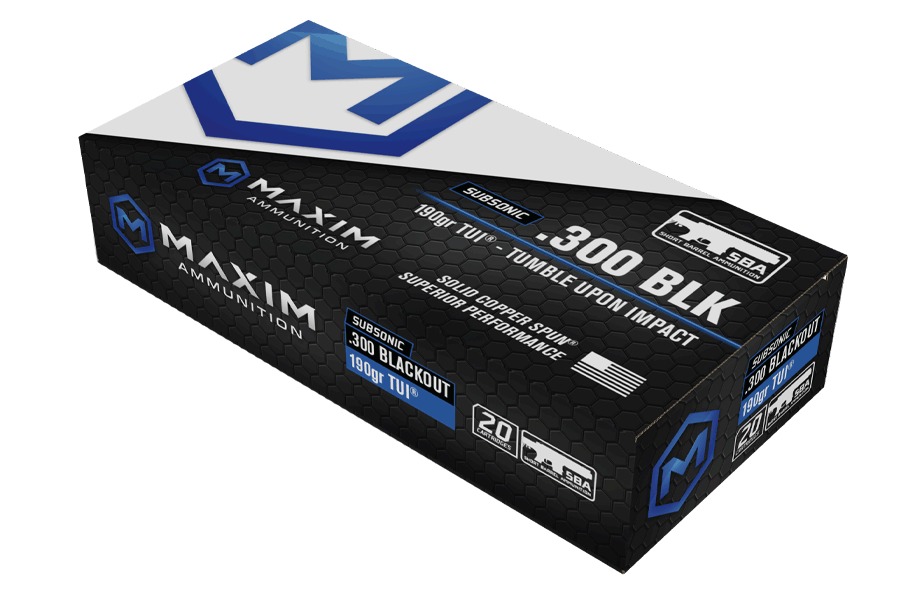 MAXIM MXM-49005 300BO 190GR TUI SBA 20/25 3 MAXIM MXM-49005 300BO 190GR TUI SBA 20/25
