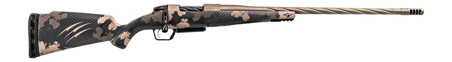 Fierce Firearms ROGSSX65PRC22BRS Twisted Rogue XP 6.5 PRC 3+1 22" Smoked Bronze Cerakote Spiral Fluted Threaded Stainless Steel Barrel, Drilled & Tapped Receiver, BiPod Rail Forend, Sonora Ambush Camo 3 Fierce Firearms ROGSSX65PRC22BRS Twisted Rogue XP 6.5 PRC 3+1 22" Smoked Bronze Cerakote Spiral Fluted Threaded Stainless Steel Barrel, Drilled & Tapped Receiver, BiPod Rail Forend, Sonora Ambush Camo