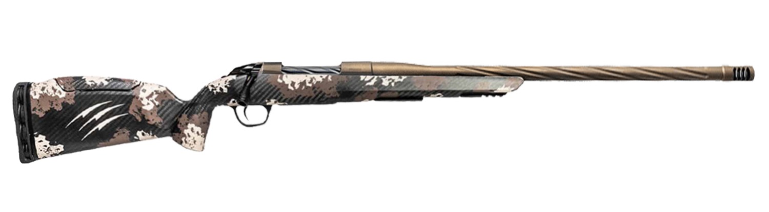 Fierce Firearms Twisted Rage LR Full Size 300 PRC 3+1 22" Smoked Bronze Cerakote Match Grade/Spiral Threaded Stainless Steel Barrel, Drilled & Tapped Receiver, Desert Shadow Camo Push Button Adj Comb 3 Fierce Firearms Twisted Rage LR Full Size 300 PRC 3+1 22" Smoked Bronze Cerakote Match Grade/Spiral Threaded Stainless Steel Barrel, Drilled & Tapped Receiver, Desert Shadow Camo Push Button Adj Comb