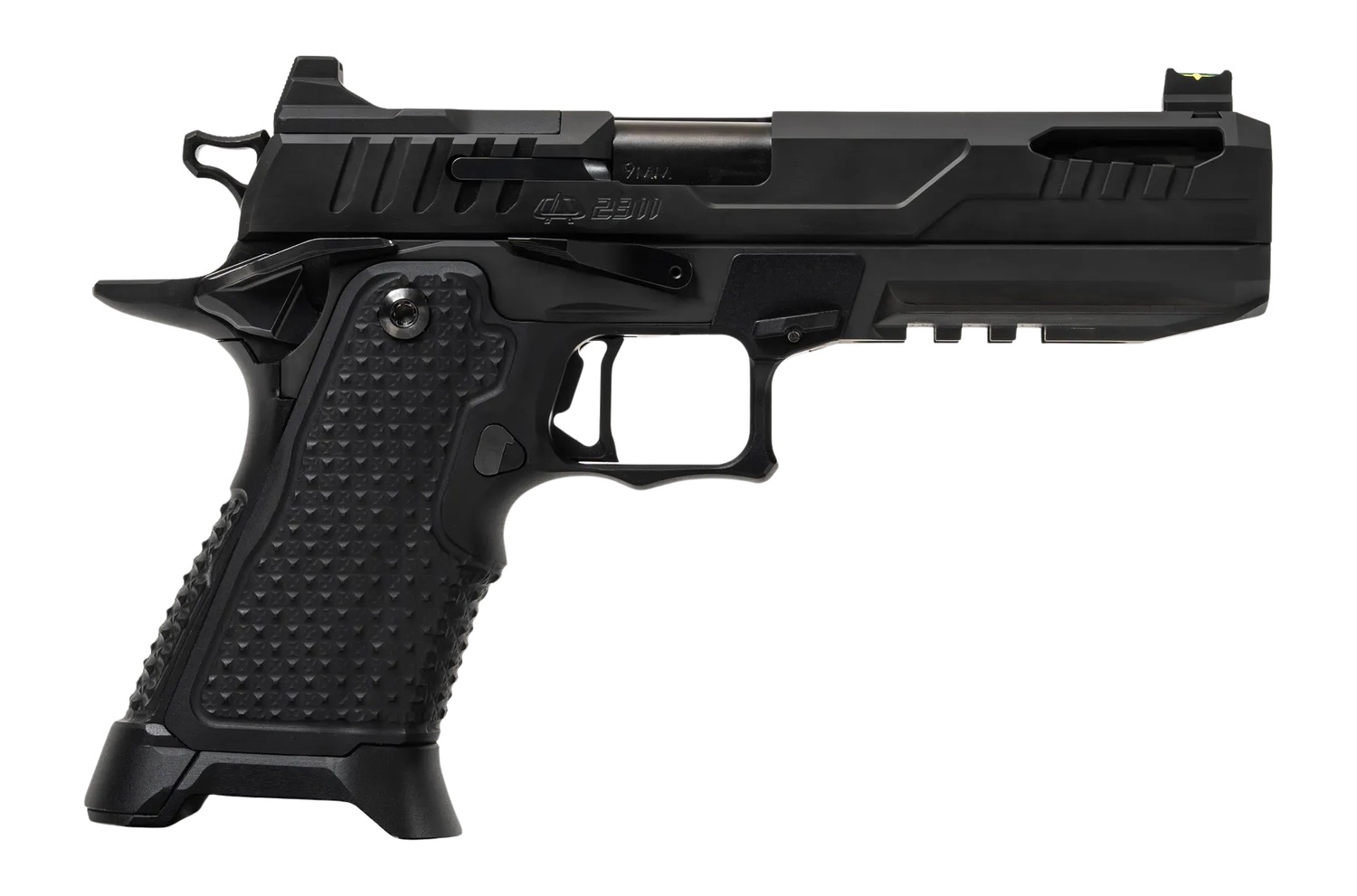 Oa Defense 2311 Pro Elite Full Size 9mm Luger 21+1 5" Black DLC Steel Optic Ready/Serrated Slide, Black Aluminum Frame w/Picatinny Rail, Black Aluminum Grip, Ambidextrous 3 Oa Defense 2311 Pro Elite Full Size 9mm Luger 21+1 5" Black DLC Steel Optic Ready/Serrated Slide, Black Aluminum Frame w/Picatinny Rail, Black Aluminum Grip, Ambidextrous