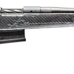 Bergara Rifles B14S7515CF B-14 Crest CF 25 Creedmoor 5+1 20" Carbon Fiber Threaded Barrel, Sniper Gray Cerakote Steel Drilled & Tapped Receiver, Fixed Carbon Fiber w/Black & Gray Sponge Accents Stock, 2 197718