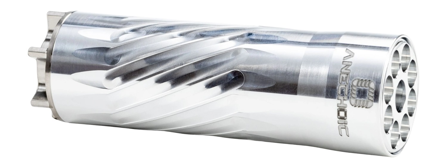 Anechoic PSQ-RA Pipsqueak 22 22LR/22WMR/17HMR 1.10" Raw Aluminum/Titanium 1/2"x28 3 Anechoic PSQ-RA Pipsqueak 22 22LR/22WMR/17HMR 1.10" Raw Aluminum/Titanium 1/2"x28