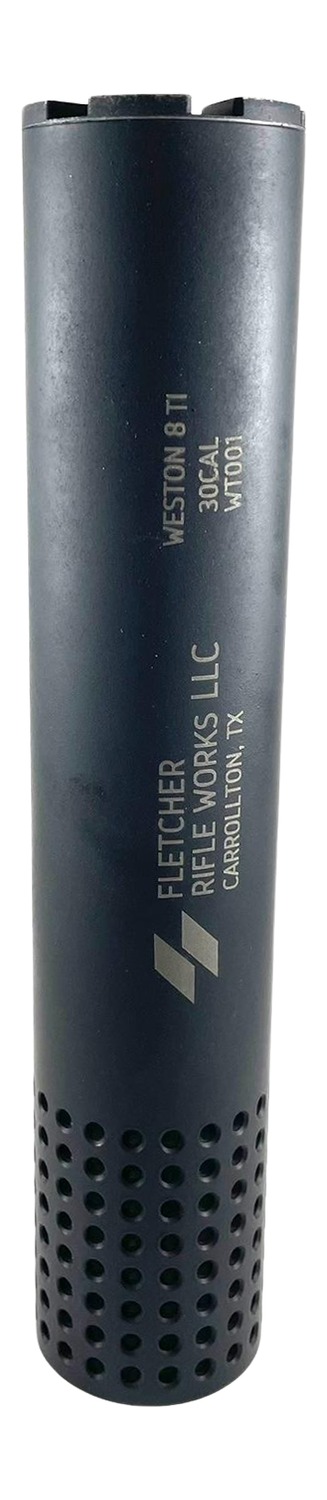 Fletcher Rifle Works WESTON8BLK Weston-8 30Cal 1.62" Black Stainless Steel 1.375"x24 3 Fletcher Rifle Works WESTON8BLK Weston-8 30Cal 1.62" Black Stainless Steel 1.375"x24