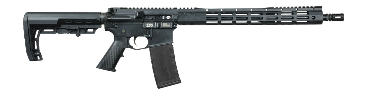 Black Rain Ordnance BRO-26052801 Spec15 5.56 NATO 30+1 16" Black Nitride Barrel, Matte Black Cerakote Aluminum Receiver w/Picatinny Rail, M-LOK Handguard, MFT Minimalist Black Polymer Stock, Black G.I 3 Black Rain Ordnance BRO-26052801 Spec15 5.56 NATO 30+1 16" Black Nitride Barrel, Matte Black Cerakote Aluminum Receiver w/Picatinny Rail, M-LOK Handguard, MFT Minimalist Black Polymer Stock, Black G.I