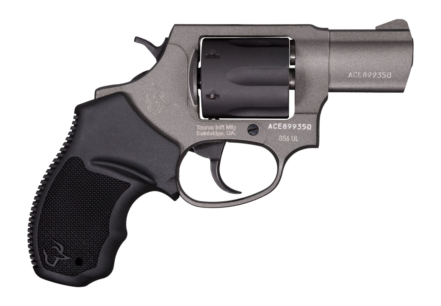 Taurus 2-856021ULC21 856 UltraLite Small 38 Special +P 6 Shot 2" Tungsten Cerakote Carbon Steel Barrel, Matte Black Cylinder, Tungsten Cerakote Aluminum Frame, Black Ribber Grip, Transfer Bar Safety, 3 Taurus 2-856021ULC21 856 UltraLite Small 38 Special +P 6 Shot 2" Tungsten Cerakote Carbon Steel Barrel, Matte Black Cylinder, Tungsten Cerakote Aluminum Frame, Black Ribber Grip, Transfer Bar Safety,