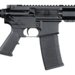Andro Corp Industries 5568CBMPS ACI-15 CQB 5.56 NATO 30+1 8" Black Nitride Threaded Barrel, Black Anodized Aluminum Receiver w/Picatinny Rail, M-LOK Handguard, Black Polymer SBA3 Pistol Brace, A2 Grip 1 200231