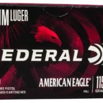 FEDERAL 9MM LUGER 115GR FMJ 100 RD 100 RD/BX 5 BX/CS 2 23492 14251036