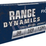 Fiocchi 38SA Range Dynamics 38Super 129gr Full Metal Jacket 50 Per Box/20 Case 1 34025