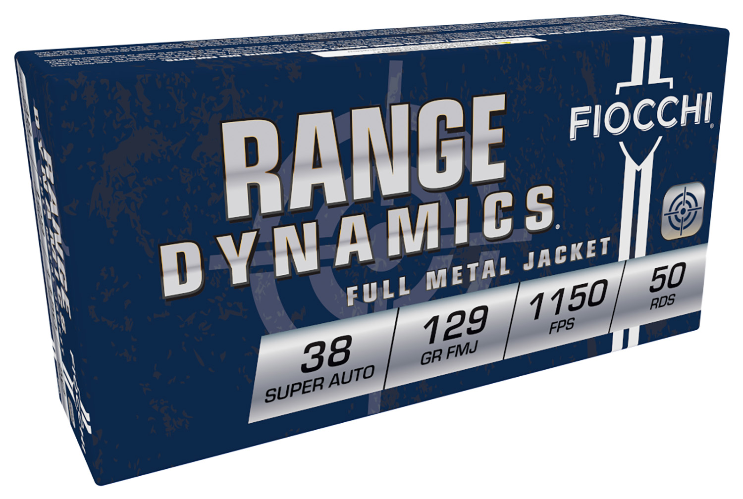 Fiocchi 38SA Range Dynamics 38Super 129gr Full Metal Jacket 50 Per Box/20 Case 3 Fiocchi 38SA Range Dynamics 38Super 129gr Full Metal Jacket 50 Per Box/20 Case