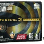 FEDERAL 9MM LUGER 135GR HYDRA-SHOK DEEP HP 20 RD/BX 10 BX/CS 2 34357 14251262