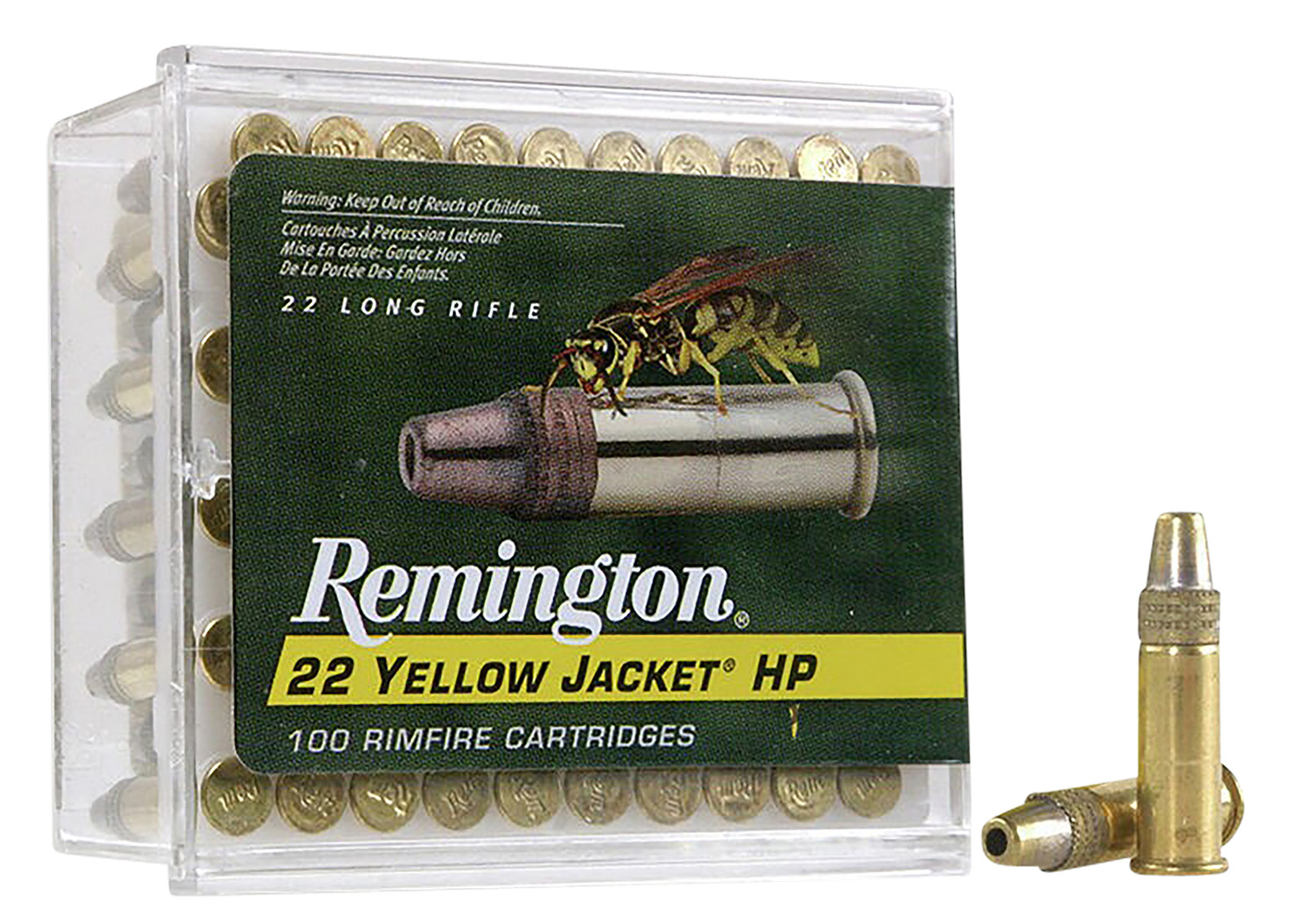 Remington Ammunition 21280 Yellow Jacket Rimfire 22LR 33gr Truncated Cone Hollow Point 100 Per Box/50 Case 3 Remington Ammunition 21280 Yellow Jacket Rimfire 22LR 33gr Truncated Cone Hollow Point 100 Per Box/50 Case