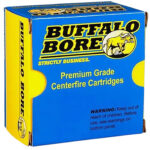 Buffalo Bore Ammunition 13B20 Heavy Strictly Business 480Ruger 370gr Lead Flat Nose 20 Per Box/12 Case 2 42254