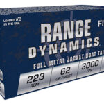 Fiocchi 223C Range Dynamics 223Rem 62gr Full Metal Jacket Boat Tail 50 Per Box/20 Case 1 54475