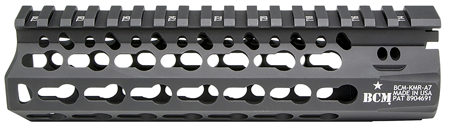 BCM KMRA7556BK KMR Alpha Handguard 7" Keymod Style Made of Aluminum with Black Anodized Finish for AR-15 3 BCM KMRA7556BK KMR Alpha Handguard 7" Keymod Style Made of Aluminum with Black Anodized Finish for AR-15