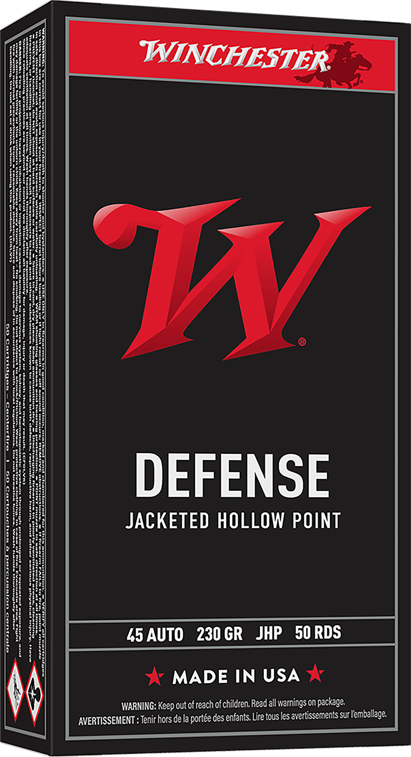 Winchester Ammo USA45JHP USA 45ACP 230gr Jacketed Hollow Point 50 Per Box/10 Case 3 Winchester Ammo USA45JHP USA 45ACP 230gr Jacketed Hollow Point 50 Per Box/10 Case
