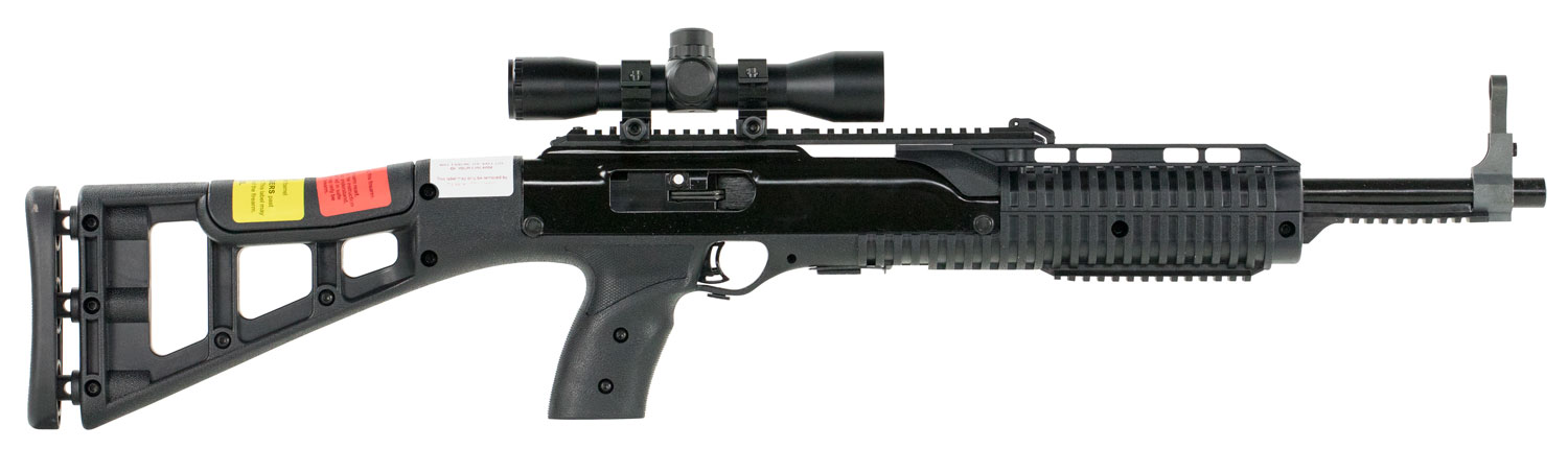 Hi-Point 4595TS4X32 4595TS Carbine 45 ACP Caliber with 17.50" Barrel, 9+1 Capacity, Black Metal Finish, Black All Weather Molded Stock & Black Polymer Grip Right Hand 3 Hi-Point 4595TS4X32 4595TS Carbine 45 ACP Caliber with 17.50" Barrel, 9+1 Capacity, Black Metal Finish, Black All Weather Molded Stock & Black Polymer Grip Right Hand
