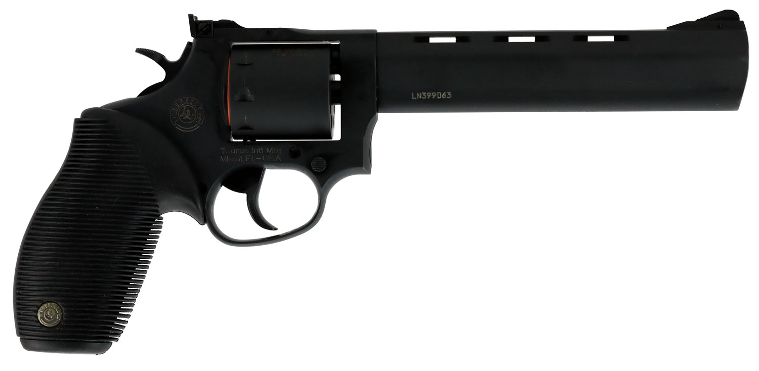 Taurus 2-992061 992 Tracker 22 LR, 22 WMR 9rd 6.50" Overall Matte Black Oxide Finish Steel with Black Ribber Grip 3 Taurus 2-992061 992 Tracker 22 LR, 22 WMR 9rd 6.50" Overall Matte Black Oxide Finish Steel with Black Ribber Grip