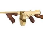 AUTO-ORDNANCE - THOMPSON THOMPSON 1927A1 DLX 45ACP GOLD 1 AOT150DTG