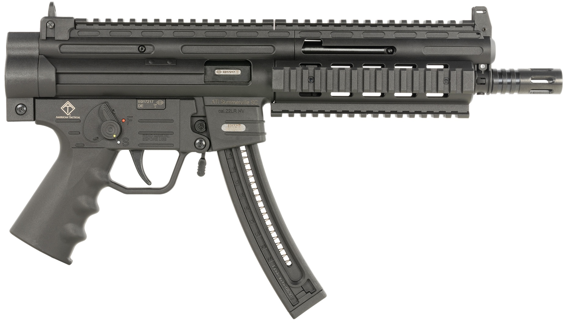 AMERICAN TACTICAL INC GSG-16 PISTOL 22LR BK 22+1 9"# 3 AMERICAN TACTICAL INC GSG-16 PISTOL 22LR BK 22+1 9"#
