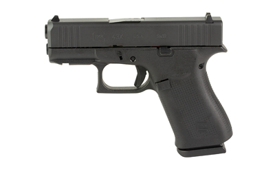 GLOCK 43X 9MM 10RD BLK FRONT RAIL 3 GLOCK 43X 9MM 10RD BLK FRONT RAIL