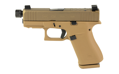 Cart 1 GLOCK 43X 9MM 10RD DEBO FDE TB