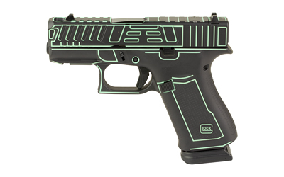 GLOCK 43X 9MM 15RD OUTLANDER BLUE 4 GLOCK 43X 9MM 15RD OUTLANDER BLUE - Image 2