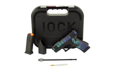 GLOCK 43X 9MM 15RD FS PEACOCK 3 GLOCK 43X 9MM 15RD FS PEACOCK