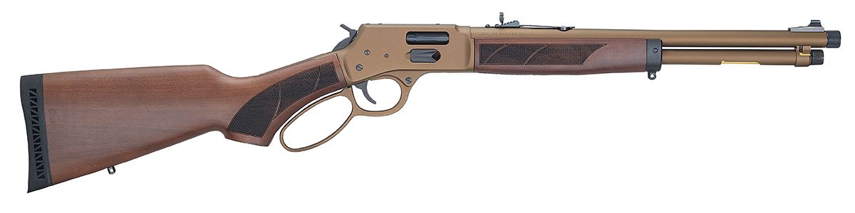 HENRY REPEATING ARMS H12 EXPLORER 44MAG BL/BRZ 3 HENRY REPEATING ARMS H12 EXPLORER 44MAG BL/BRZ
