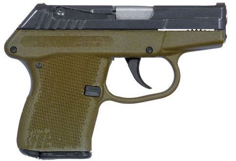 KELTEC P-32 32ACP 7+1 BL/GREEN POLY 3 KELTEC P-32 32ACP 7+1 BL/GREEN POLY