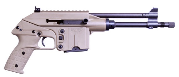 KELTEC PLR-16 223REM BL/TAN 10+1 9.2" 3 KELTEC PLR-16 223REM BL/TAN 10+1 9.2"