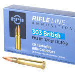 PPU 303 BRITISH FMJ 174GR 20/200 1 PPUPP303F 1