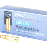 PPU 7.62X39 SP 123GR 20/1000 1 PPUPP739S 1