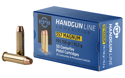 PPU .357 MAGNUM 158GR JHP 50/500 3 PPU .357 MAGNUM 158GR JHP 50/500