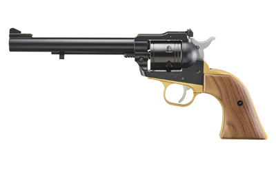 Cart 3 RUGER SPR WRNGLR 22LR 6.5" 6RD BRASS