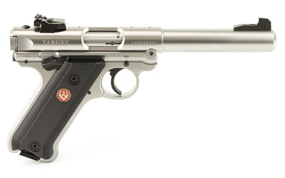 RUGER MRK IV TRGT 22LR 5.5" 10RD STN 4 RUGER MRK IV TRGT 22LR 5.5" 10RD STN - Image 2