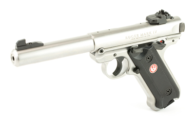 RUGER MRK IV TRGT 22LR 5.5" 10RD STN 5 RUGER MRK IV TRGT 22LR 5.5" 10RD STN - Image 3
