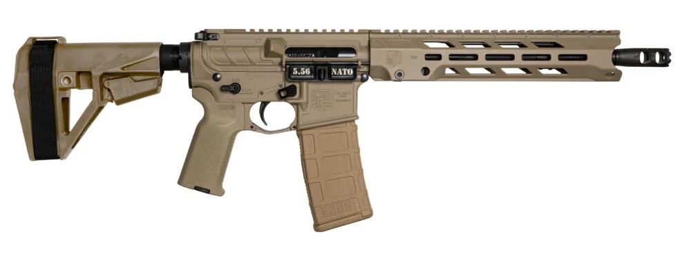 DIAMONDBACK FIREARMS DB15O 5.56MM FDE 11.5" BRACE 3 DIAMONDBACK FIREARMS DB15O 5.56MM FDE 11.5" BRACE