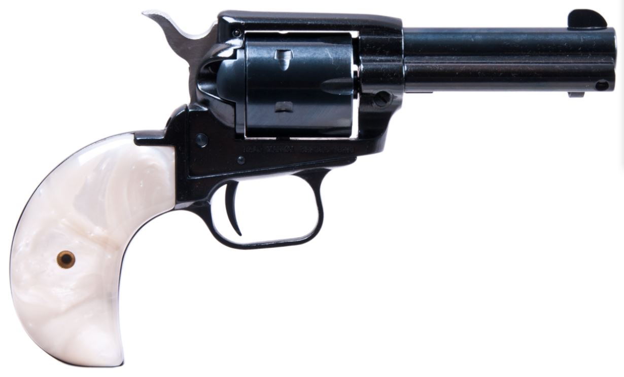 HERITAGE MANUFACTURING 22LR/22M BL/PRL BIRD HEAD 3.5" 3 HERITAGE MANUFACTURING 22LR/22M BL/PRL BIRD HEAD 3.5"