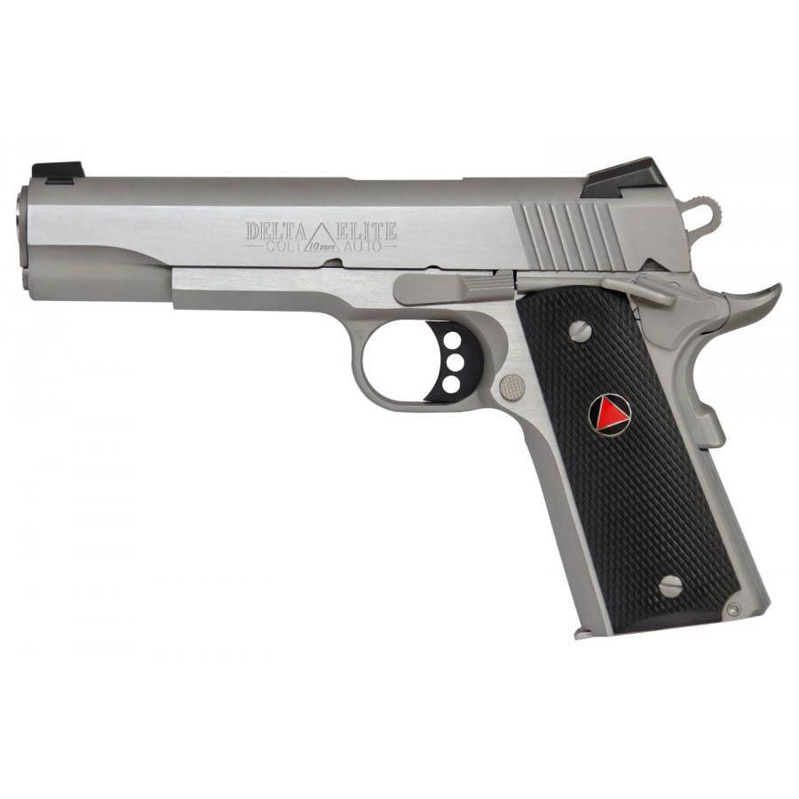 Colt Delta Elite Handgun 10mm Auto 8rd Magazine 5" Barrel Stainless Finish 3 Colt Delta Elite Handgun 10mm Auto 8rd Magazine 5" Barrel Stainless Finish