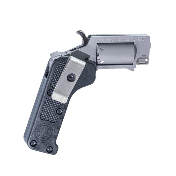Switch Gun Stainless Steel with Belt Clip Handgun .22 LR 5rd Capacity .75" Barrel Polymer Grip Belt Clip 3 Switch Gun Stainless Steel with Belt Clip Handgun .22 LR 5rd Capacity .75" Barrel Polymer Grip Belt Clip