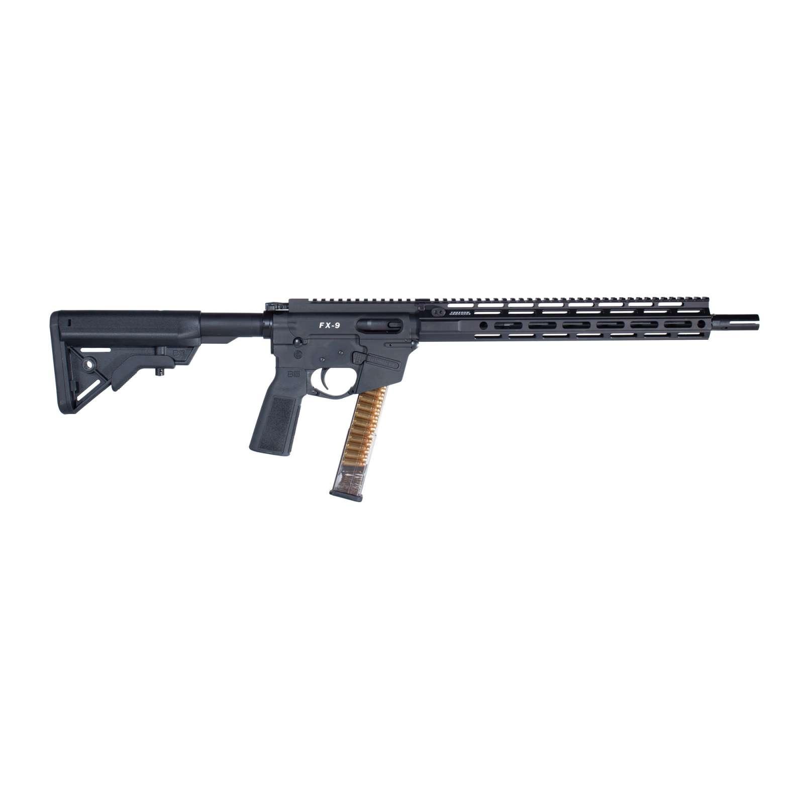 Freedom Ordnance FM9D Beltfed Rifle 9mm Luger 100 rd Belt Bag/33rd Glock Style Mag(1) 16" Barrel Black Picatinny Rail 3 Freedom Ordnance FM9D Beltfed Rifle 9mm Luger 100 rd Belt Bag/33rd Glock Style Mag(1) 16" Barrel Black Picatinny Rail