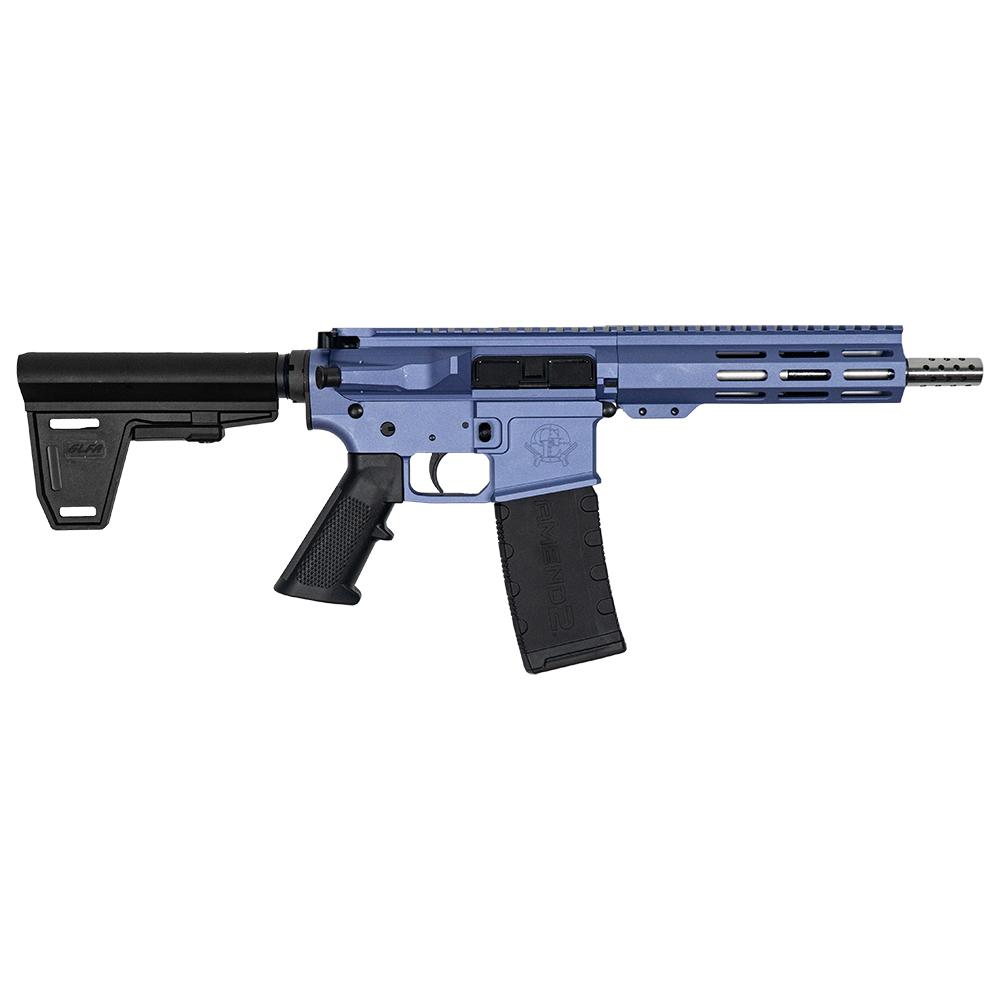 GLFA 223 Wylde Braced Pistol .223 Wylde 30rd Magazine 7.5" Stainless Steel Barrel Wild Orchid Finish 3 GLFA 223 Wylde Braced Pistol .223 Wylde 30rd Magazine 7.5" Stainless Steel Barrel Wild Orchid Finish