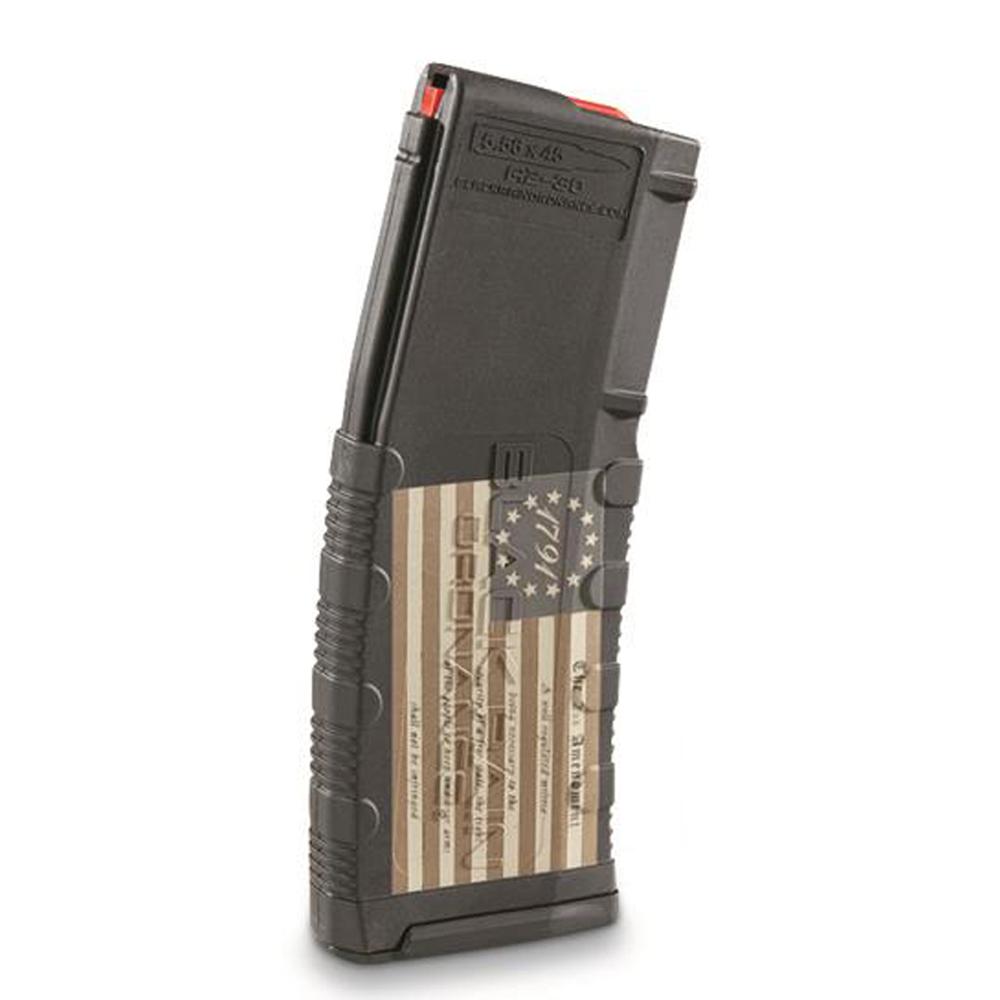 Black Rain Ordnance 1791 American Flag Rifle Magazine 5.56x45 NATO 30/rd 3 Black Rain Ordnance 1791 American Flag Rifle Magazine 5.56x45 NATO 30/rd