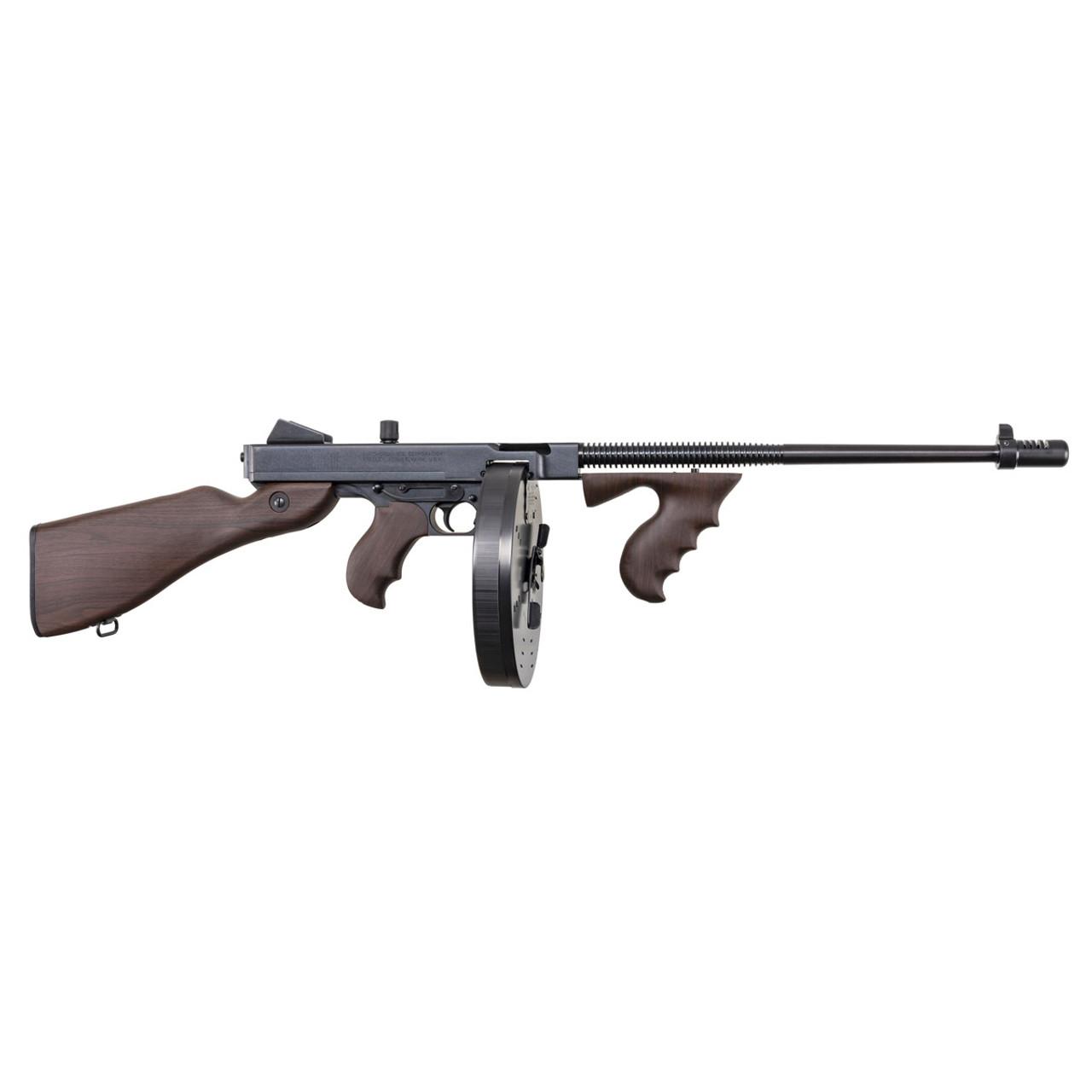 Auto Ordinance 1927A1-1C Light Weight Deluxe Rifle .45 Auto 100rd Drum/20rd Stick Magazines 18" Barrel Walnut Grain Poly Furniture 3 Auto Ordinance 1927A1-1C Light Weight Deluxe Rifle .45 Auto 100rd Drum/20rd Stick Magazines 18" Barrel Walnut Grain Poly Furniture