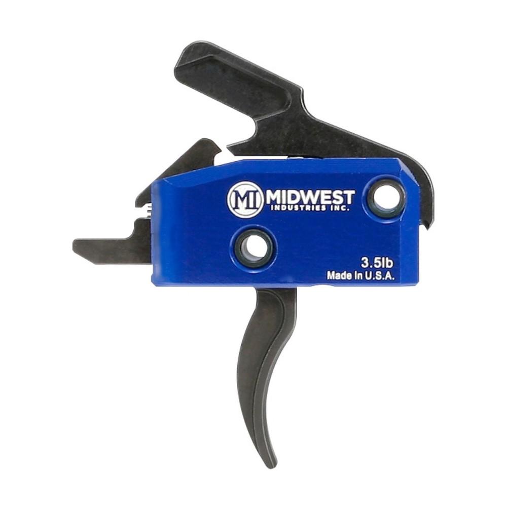 Midwest Industries Drop In Trigger for AR-15 Curved 3.5lb with Anti Walk Pins Black 3 Midwest Industries Drop In Trigger for AR-15 Curved 3.5lb with Anti Walk Pins Black